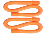 Yoga Weight Ring Elastic Adjustable Durable Household Unisex Wrist Weights for Sports RunningOrange V1294-YM0901-3117210148316