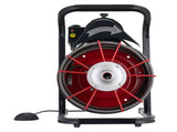 Drain Cleaner Machine 23m x 13mm, Sewer Snake Auger Manual Feed with 4 Cutters & Air-activated Foot V952-SDJJKLSGDSTJGDO6A002V3