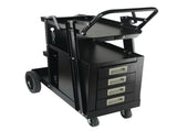 Welding Cart, 2-Tier 4 Drawers Welder Cart with 265 LBS Weight Capacity, Swivel Wheels, Tank Storage V952-ECSTHJTC265LBXFETV0