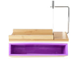 Purple Multifunction DIY Adjustable Hand Made Soap Cutter Mold Wire Cutting Machine V1294-YM0901-3112200118912