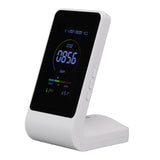 CO2 Monitor Carbon Dioxide Detect Indoor Air Quality Monitor Temperature Humidity Detection White V1294-YM3111220256511-0421