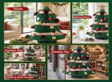 Jingle Jollys Paper Christmas Tree 61 CM w/ Star Topper Xmas Decor Tabletop Green DIY Ornament Set PAPER-TABLE-TR-53-GN
