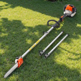 Gas Pole Saw, 25CC 2 Stroke Gas Powered Pole Saws 30.5 cm Cutting Bar, Cordless Tree Trimmer V952-ECCYJCS12INCAT18E002V0