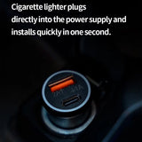 Car Lighter Locator Tracking Smart Tracker for Vehicles Anti-Theft Car Cigarette Lighter Locator V1369-AZ3-W-16147
