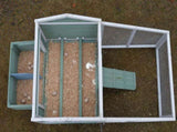 YES4PETS Green Large Chicken Coop Rabbit Hutch Ferret Guinea Pig Cage Hen Chook Cat Kitten House V278-CC214
