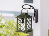2Pack Solar Lantern , Outdoor Garden Hanging Lanterns, 3X Longer Waterproof LED Flickering Flameless V1370-AZ4-01056