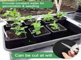 Automatic Plant Watering Mat, Thick Self Watering Capillary Mat Wicking Mat with 10 Pcs Plant V1369-AZ3-W-01584