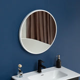 70cm Round Wall Mirror Bathroom Makeup Mirror by Della Francesca V63-833681