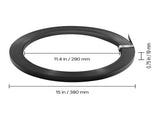 Steel Strapping Coil, 19 mm x 0.55 mm x 91 m, Metal Strapping Banding Roll Withstands Harsh V952-BZKZDGD34INCA7655001V0