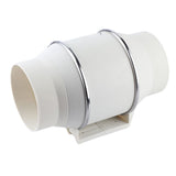 High Efficiency Inline Duct Fan Air Extractor Bathroom Kitchen Ventilation System 80W V1294-YM0901-DE-JY10737-02