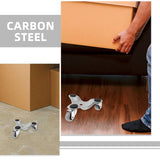 Furniture Moving Dolly, Flexible Wheels, Grey Carbon Steel, for Home V1369-AZ3-W-17323