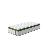BedStory 34cm Single Latex Hybrid Mattress Medium Firm - 5 Zone Pocket Spring Bed for Pressure XFGH-MA-I-PC-34-S-GY