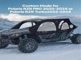 Cab Enclosure Upper Doors, Compatible with Polaris RZR PRO 2020-2024/Polaris RZR Turbo2022-2024, V952-BDWQPOLARISRJFHE6001V0