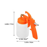 Air Sprayer for Painting Cars Multi-Color Plastic Adjustable Control Lightweight 2Pcs V1192-AZ-W-31342