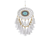 Handcrafted Boho Dream Catcher Layered Tassels & Beads 17x2cm V637-33802DRM