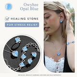 Infinity Love Heart Necklace, Birthstone Necklace for Women, Jewelry for Women with Healing V1164-325800