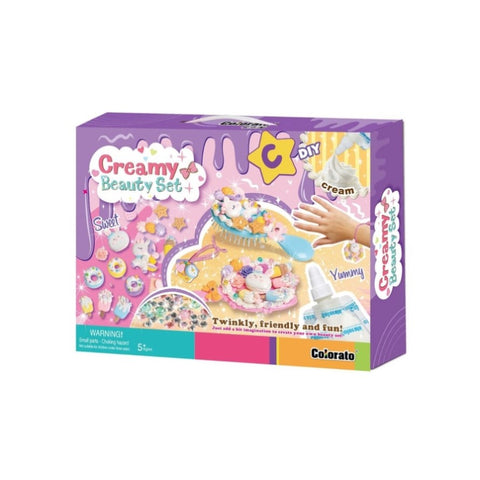 Colorato Creamy Beauty Set - Super Clay and Charms DIY Craft Kit for Kids V274-TOY-KN-TACMC24