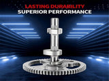 Camshaft Kit for B&S Garden Tractor Riding Mower Camshaft Replacement, ABS Metal material, V1189-LC-QP-00286