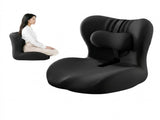 Ergonomic Memory Foam Seat Cushion with Black Support Integrated One Piece Design Pressure Relief V888-ELOSUNG54397