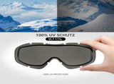 OutdoorMaster OTG Ski Goggles - Over Glasses Ski/Snowboard Goggles for Men, Women & Youth - 100% UV V1168-T0-6PMB-MDJ8