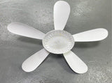 E27 Screw 5 Blade Fan Light Mute Strong Wind Household Bedroom Children's Room Fan Light V1294-YM0901-L6861-1