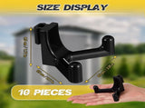 10 Pcs Tool Hook for Shed Accessories, Plastic ABS Tool Hooks Compatible with Lifetime Shed 60305 V1259-DP01-A-3821