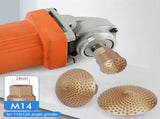 Wood Carving Grinding Head for M14 Angle Grinder, Carbon Steel Polishing Wheel Attachment for V1341-ZY-MXPA3DCA-30MM50MM70MM
