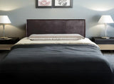 PU Leather Single Bed Headboard Bedhead - Brown V63-768075