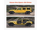 Jeep Tube, 4-Door, Hunting Style Jeep Tubular Door with Heavy-Duty Hinges & OE Latch, Jeep V952-JPCGM4M0718JHPWJ8V0