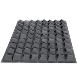 Indoor Outdoor 72 Pockets Garden Vertical Wall Hanging Planter Plant Growing Bags Gray V1294-YM0901-3111200137311