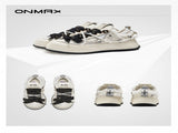 Camellia Platform Sneakers Chunky Canvas Shoes Unisex High-Top Sneakers Height - Camellia - Size V1102-M-SHOE-56595-CAME-10AU10EU43