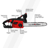 BAUMR-AG 2000W Electric Chainsaw, 16 Inch Oregon Bar and Chain V219-CHNHCDBMSC5A