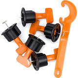 100 pcs Tile Leveling System, Reusable Tile Leveling System For Tiles, Ceramic Tiles, Wood Panels V1188-MS-227-1644