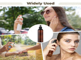 32PCS Spray Bottles, Amber Fine Mist Cleaning Bottles, Empty Refillable Atomizer Containers, V1369-AZ3-W-08714