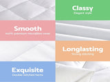 Giselle Bedding Wool Quilt 500GSM Thick Super King Winter Doona Baffle Box Construction 100% Wool QUILT-WOOL-500-N-SK