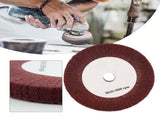 412 Nylon Fiber Flap Polishing Wheel Disc Non-Woven Abrasive Buffing 320-Grit 125Mm Smile Home V1189-LWWAL-20260327-04039