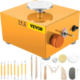 Mini Pottery Wheel, 30W 0-2000 RPM Ceramic Wheel, Adjustable Speed DIY Clay Machines, Electric V952-XTXTYLP22220V33F0V3