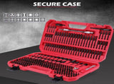 SEDY 235PC Screwdriver Bit Set Ratchet Handle Holders Security Bits Nut Drivers V465-84075