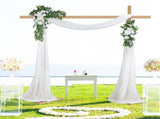 Heavy Duty Square Wedding Arch Wooden Backdrop Stand Balloon Floral Arch Frame V767-HQ-XJ122-V2