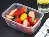 96pcs 2000ml Reusable Food Containers Plastic Meal Prep Storage w/ Lids - BPA Free V563-FC2000-8-12PK