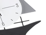 Wall Clock Modern Simple Quiet Sailboat Clock for Home Living Room Dining Room Decoration V1294-YM0901-3115250011211