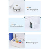 Desktop Bobbin Winder for Sewing Projects, Auto Stop Thread Winding Helper with Stable Base, Upright V1366-AZ2-W-16909