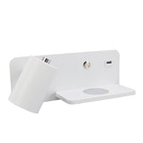 LED Wall Light USB Interface Wireless Charging LED Wall Lamp for Living Room Bedroom 85265V White V1294-YM3119220151212-0421