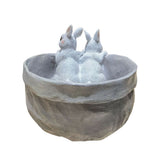 Rabbit Flower Pot Succulent Planter Garden Bunny Decorative Flower Pot Animal Shaped Planter V1294-YM0718-10347190