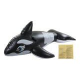 Big Whale Float PVC Quick Inflate Ergonomic Whale Inflatable Pool Float for Men Women V1294-YM0901-3111230162011