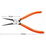 4 Pcs Circlip Pliers Length, Trimming of the Tip Clamp for Internal and External Circlip with Bag, V1237-MS-626-155