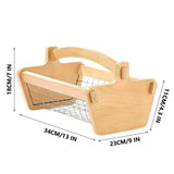 Garden Harvest Basket, Large Vegetable Hod for Gardeners - Garden Basket with Rotating Handle Makes V1192-AZ-W-21167