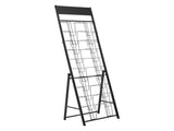 Brochure Display Rack, 20 Pockets Literature Display Stand, Portable Floor Standing V952-WJZSXLDSZJS2CXBZV001V0