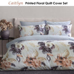 Ardor Caitlyn Printed Floral Quilt Cover Set Queen V442-INT-QUILTCS-CAITLYN-MULTI-QS