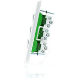 Clipsal Iconic Flush Switch Vertical Mount, 5 Gang, 230/240V, 10Ax1-Way/2-Way Vivid White V1202-9311554786205
